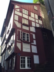 early C16th Basel home -serious contrast to Florence