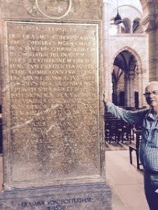 Erasmus' tomb in Basel Cathedral. Erasmus effectively enabled the Reformation by carefully editing and having published an accurate edition of the New Testament in Greek