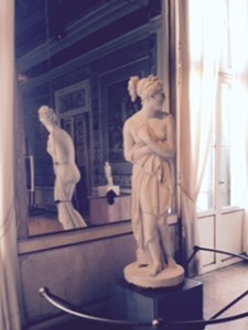 Finely wrought sculpture by Canova in the Correr Museum attached to the Doge's Palace