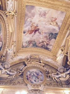 One of the many ceilings of the Pitti Palace aparments by Cortona
