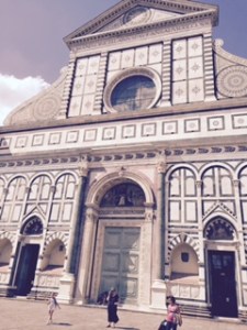 St Maria Novella Florence front of house