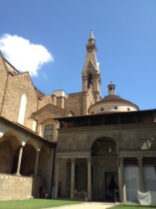 Renaissance Santa Croce with C19th campanile added