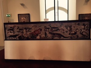 Extraordinarily preserved animal mosaics from Pompeii in Naples National Museum of Archaeology