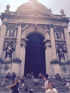 Salute Basilica front view