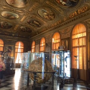 Correr Museum with more amazing painted ceilings plus the New Zealand biennale exhibition highlighting high tech