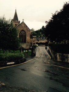 Another view of Holy Trinity church in Bradford on Avon