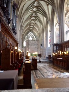 Original 1298 Gothic Choir of Bristol Cathedral