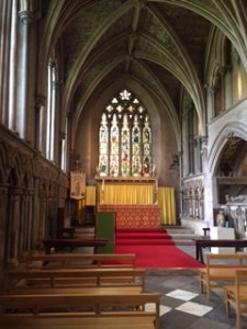 Early 1220 Elder Lady Chapel in Bristol Cathedral