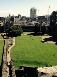 another view from the top with a glimpse of the sensational millennium stadium
