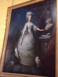 Painting of Marie Antoinnet ..Let them eat cake!