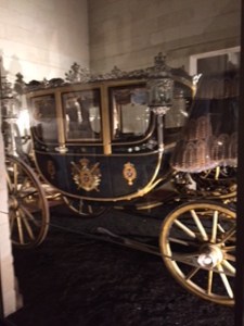 One of a number of Chateau Chambord carriages and landaus