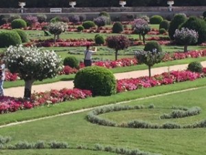 Just a part of the vast formal Renaissance garden created by Diane of  Poitiers.