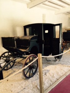 Hansom cab. part of the carriage and cart collection at Chenonceau