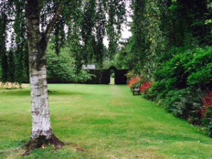 Another view of the gardens of Down House 