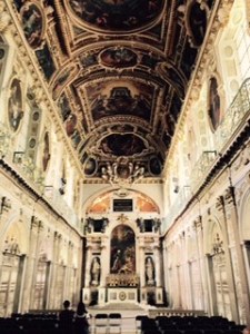 Very large and classically Renaissance Trinity chapel built in the C16th