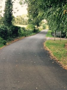 Frinsted and the road to Sittingbourne