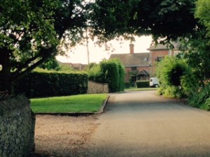 Village view of one of the fifteen houses in Frinsted..this used to be the pub but now a private home