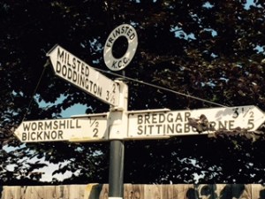 sweet sign in Frinsted