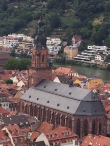 Another view of old town and churches from the castle