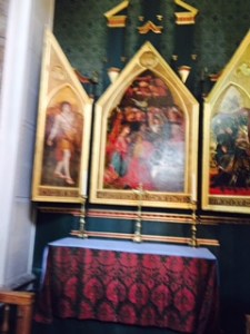 Pre-Raphaelite artist Edward Burne-Jones triptych 