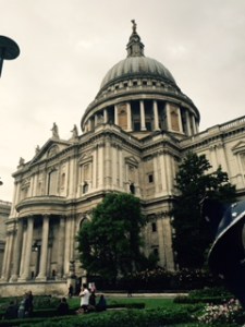 Another view of St Paul's Cathedral London