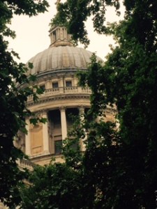 Christopher Wren's St Paul's Cathedral in London. What a mighty neo-classical dome from one of the world's greatest ever architects.