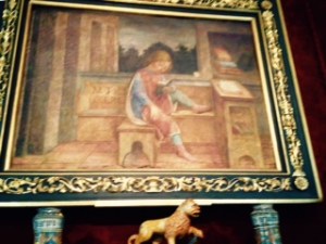 Foppa: Cicero as a child painting in the Wallace Collection Hertford House London