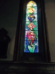 New window in Southwark Cathedral in honour of Queen Elizabeth 11's Diamond Jubilee