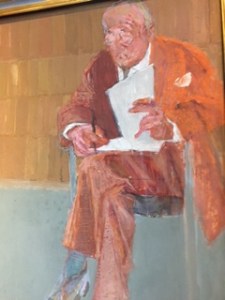 NIcholas Pevsner who wrote so much about English Cathedrals, Stately homes and English architecture in general and has influenced me greatly