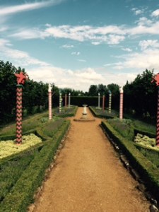 Penshurst Place, another view of the Heraldic Garden