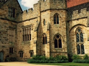 Another view of the exterior of Penhurst Place in Kent