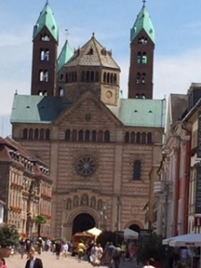 Speer Cathedral, C11th Imperial Holy  Roman Empire mediaeval and current church