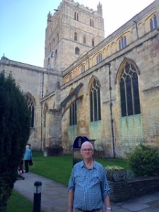 Tewksbury Abbey exterior ...