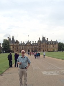 Baroque Waddesdon House in Aylesbury, built for Baron Ferdinand de Rothschild to house his families vast collections. It is now bequeathed to the National Trust