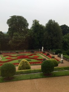 Waddesdon formal parterre garden