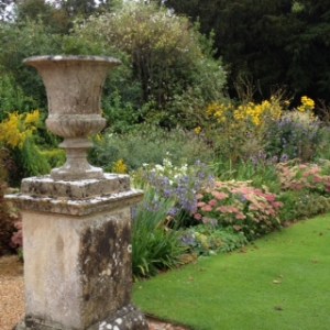 Wilton House gardens herbaceous border