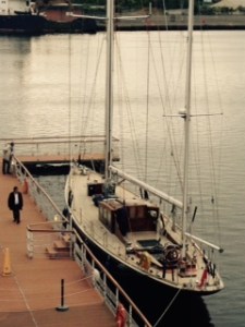 The racing yacht which won many races with the Duke and Charles at the helm at various times