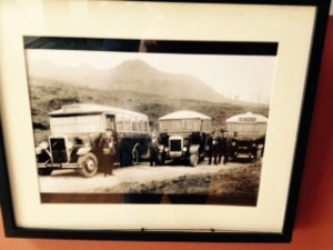 Bronte old buses from Haworth
