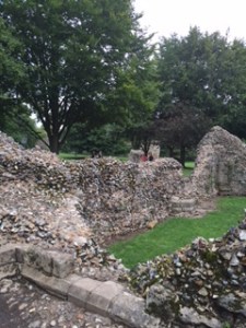 all that's left of the old abbey