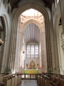 Bury St Edmunds Cathedral the new quire