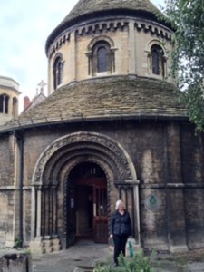 The Round Church in Cambridge based on the Church of the Holy Sepulchre in Jerusalem