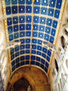 Carlisle Cathedral nave ceiling