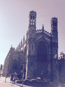 C19th Neo-Gothic Scottish Episcopal church of St Paul and St George in Edinburgh