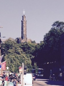 A closer  view of the monument