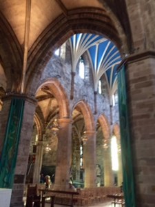 Edinburgh St Giles ceiling