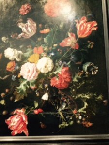 A whole room full of Dutch floral still lifes. I am not familiar with individual artists but this work stuns me.