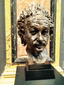 Jacob Epstein sculpture of Einstein (Epstein did the Christ in Majesty at Llandaff Cathedral)