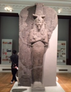 Huge Rameses 11? sarcophagus lid