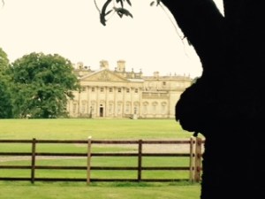 View of Harewood from the churchyard of All Saints Church on the Estate