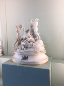 Part of Meissen porcelain collection